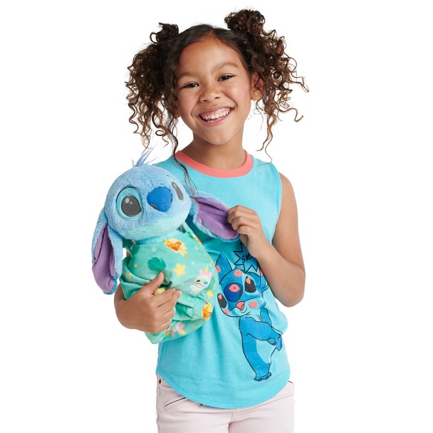 Stitch Plush in Pouch – Disney Babies – Small