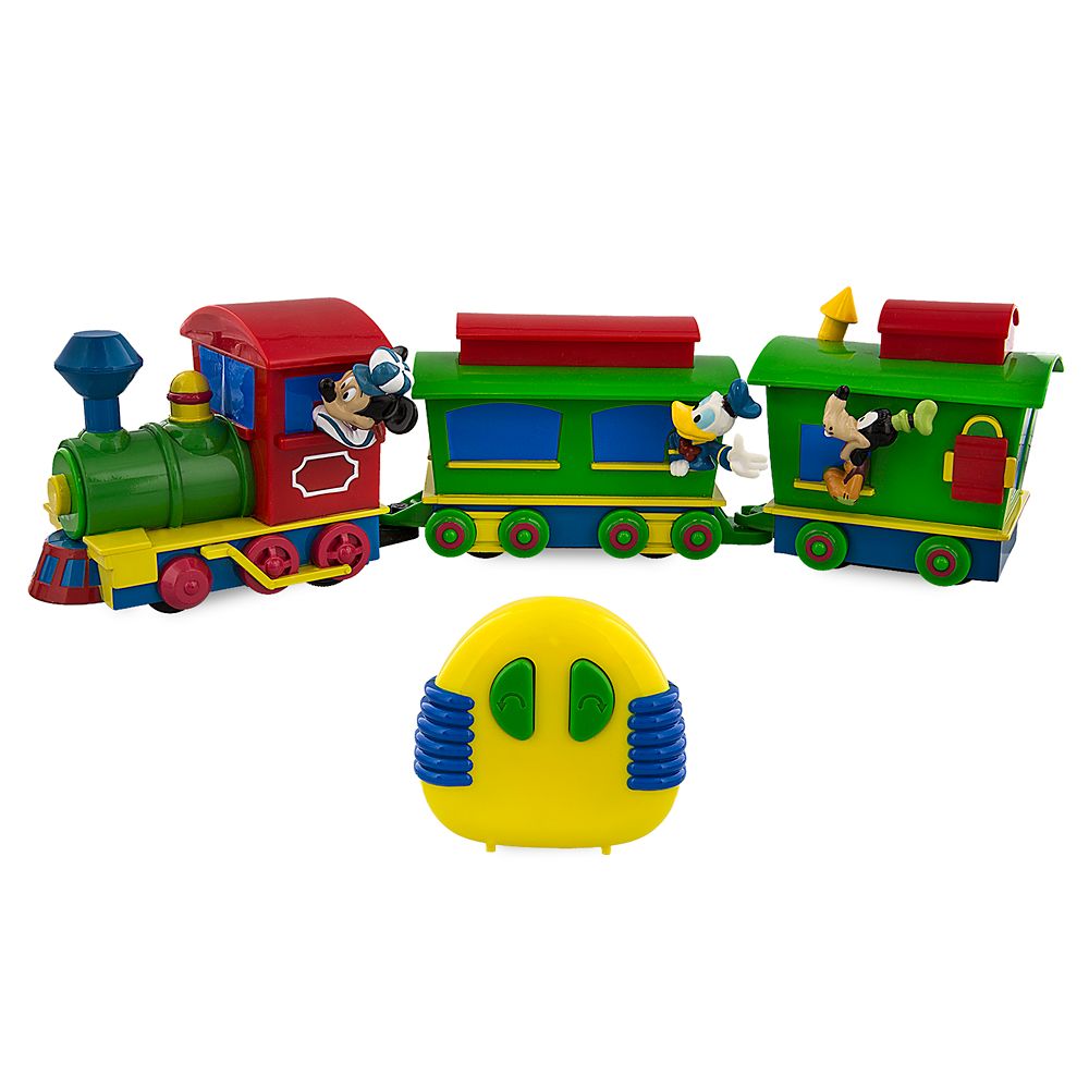 mickey mouse train toy