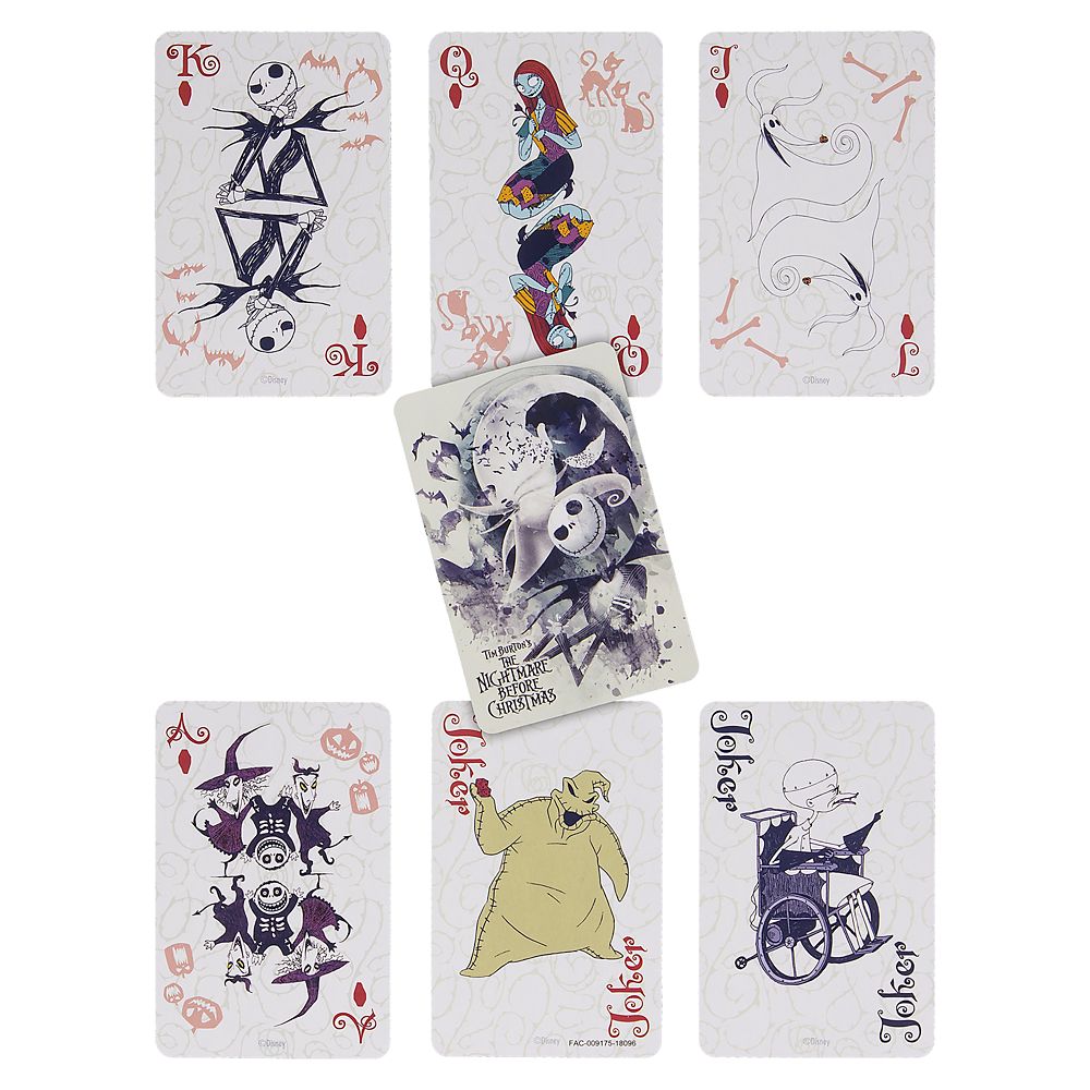 The Nightmare Before Christmas Playing Cards