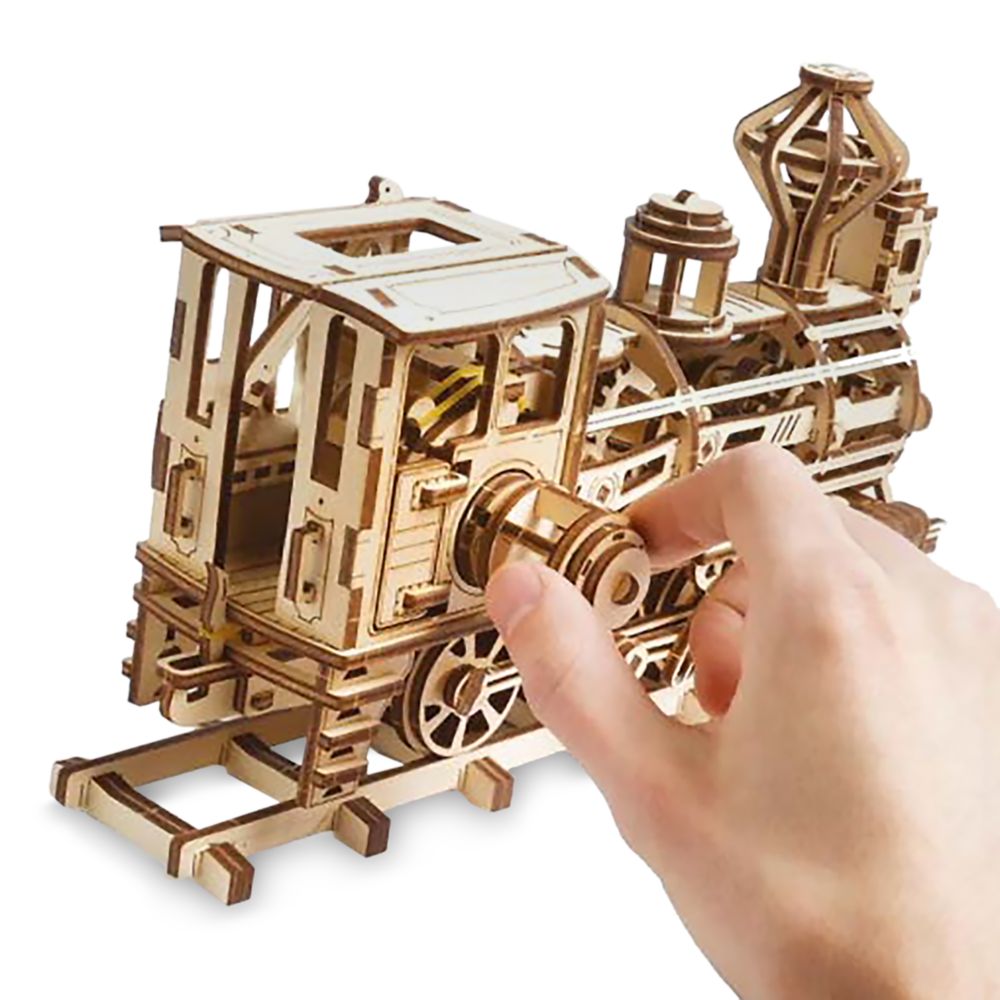 Walter E. Disney Train Wooden Puzzle by UGears