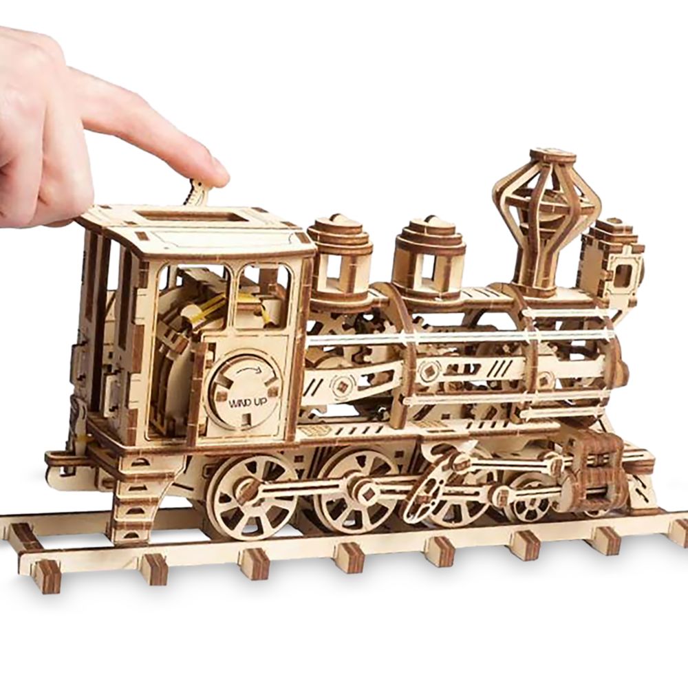 Walter E. Disney Train Wooden Puzzle by UGears