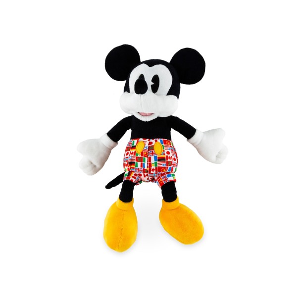Mickey Mouse Epcot Flags Plush – 11''