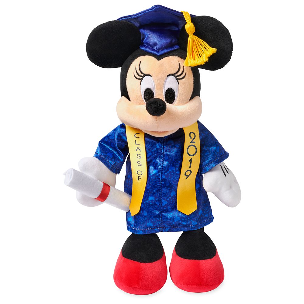 mickey graduation plush