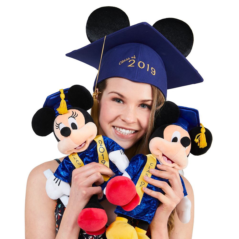 mickey mouse graduation plush 2019