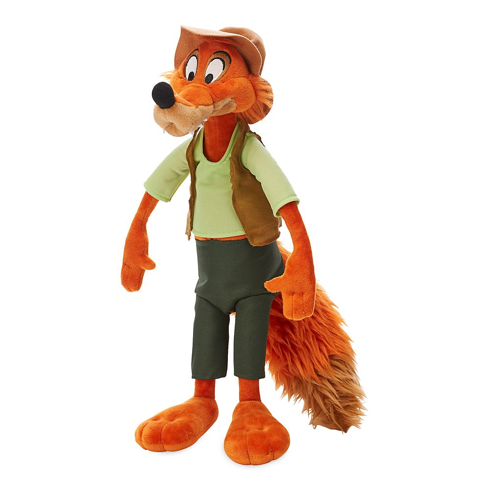 plush fox chair
