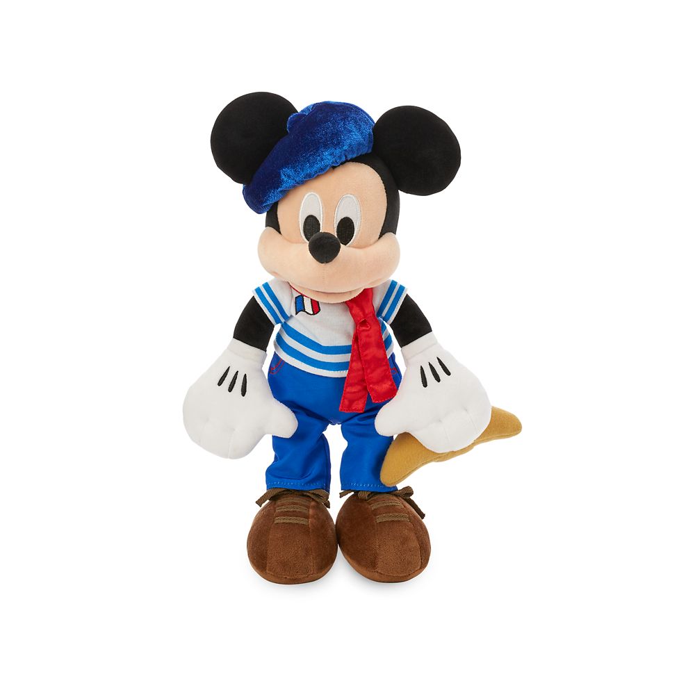 Mickey Mouse Parisian Plush – France – World Showcase – Small – 13''