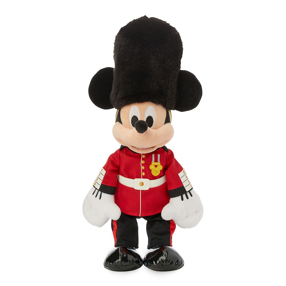 Mickey Mouse Queen's Guard Plush – United Kingdom – World Showcase – Small – 16''