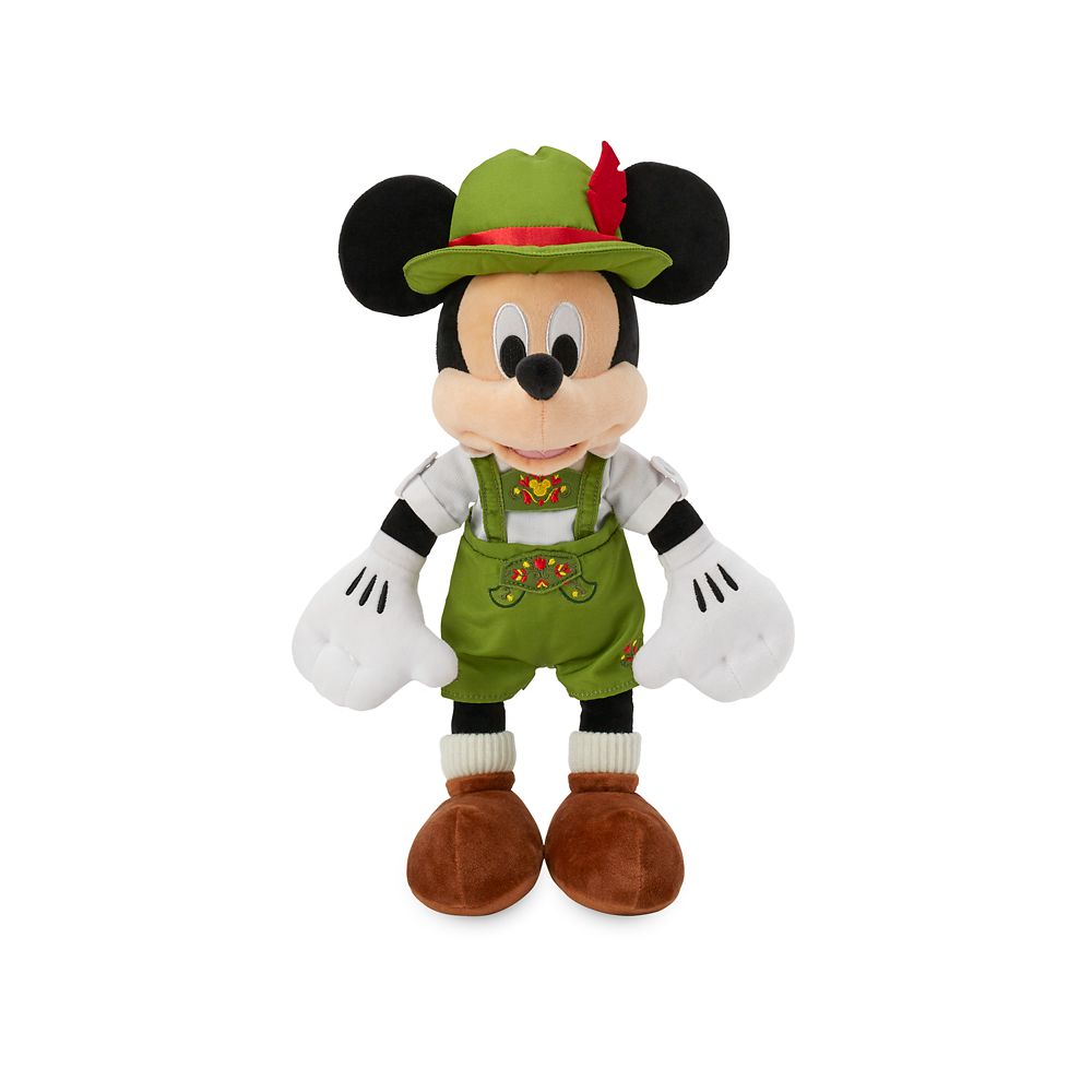 Mickey Mouse Bavarian Plush – Germany – World Showcase – Small – 13''