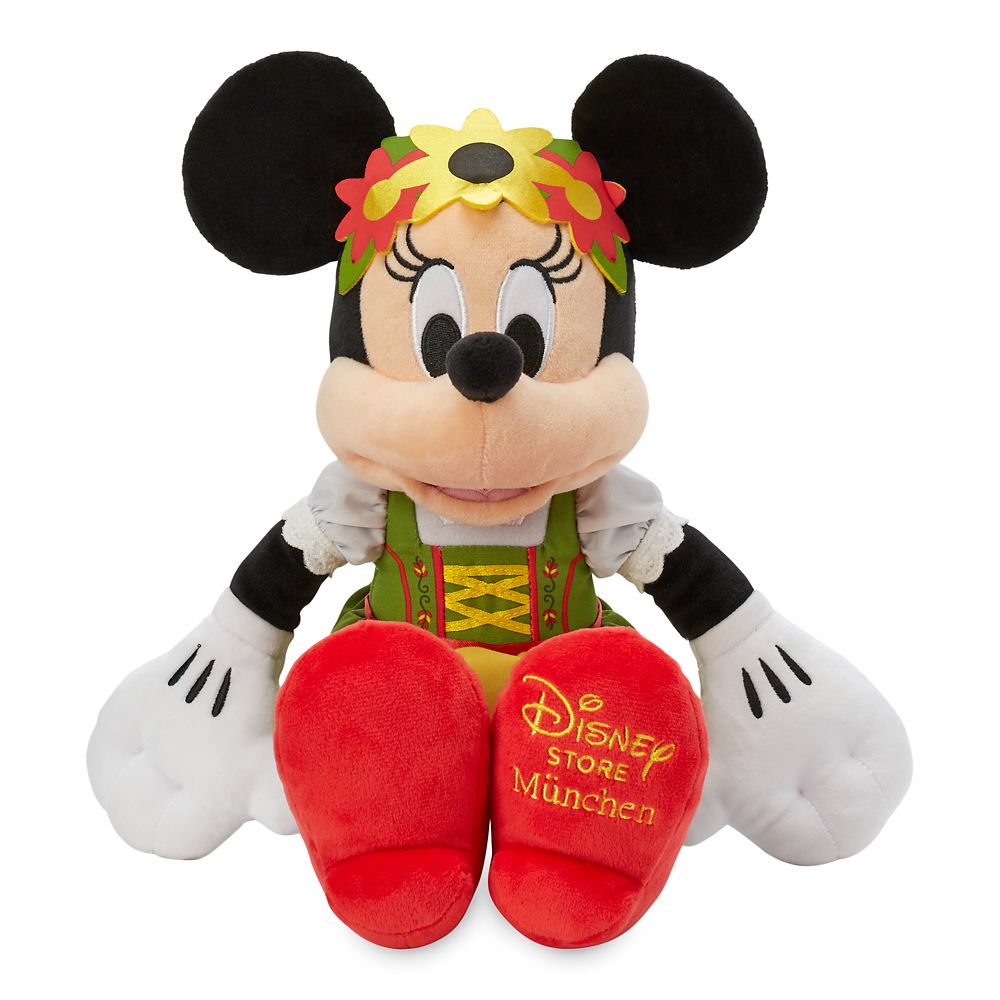 Minnie Mouse Bavarian Plush – Germany – World Showcase – Small – 13''