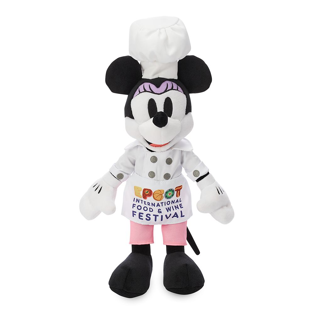 Minnie Mouse Plush  Epcot International Food & Wine Festival 2019  Small  11'' Official shopDisney