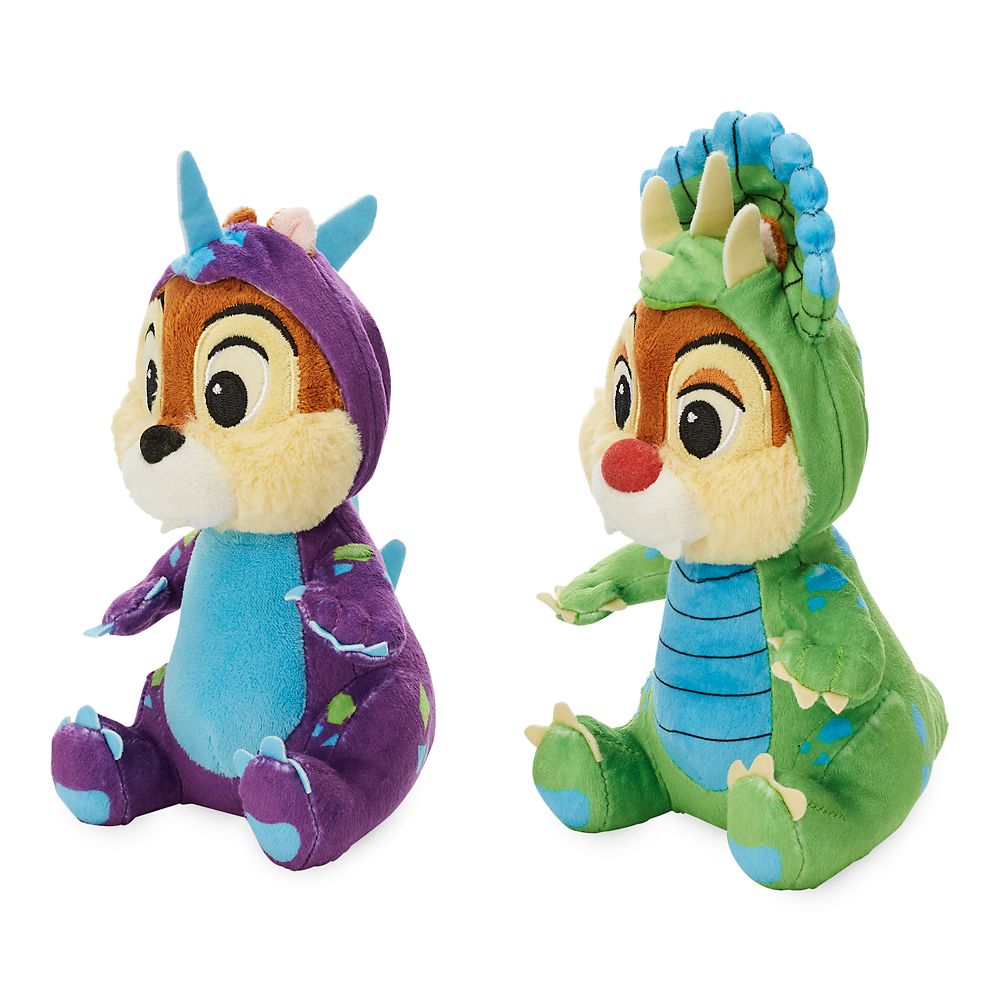 Chip 'n Dale Plush Set – Donald's Dino Bash – Small – 7''