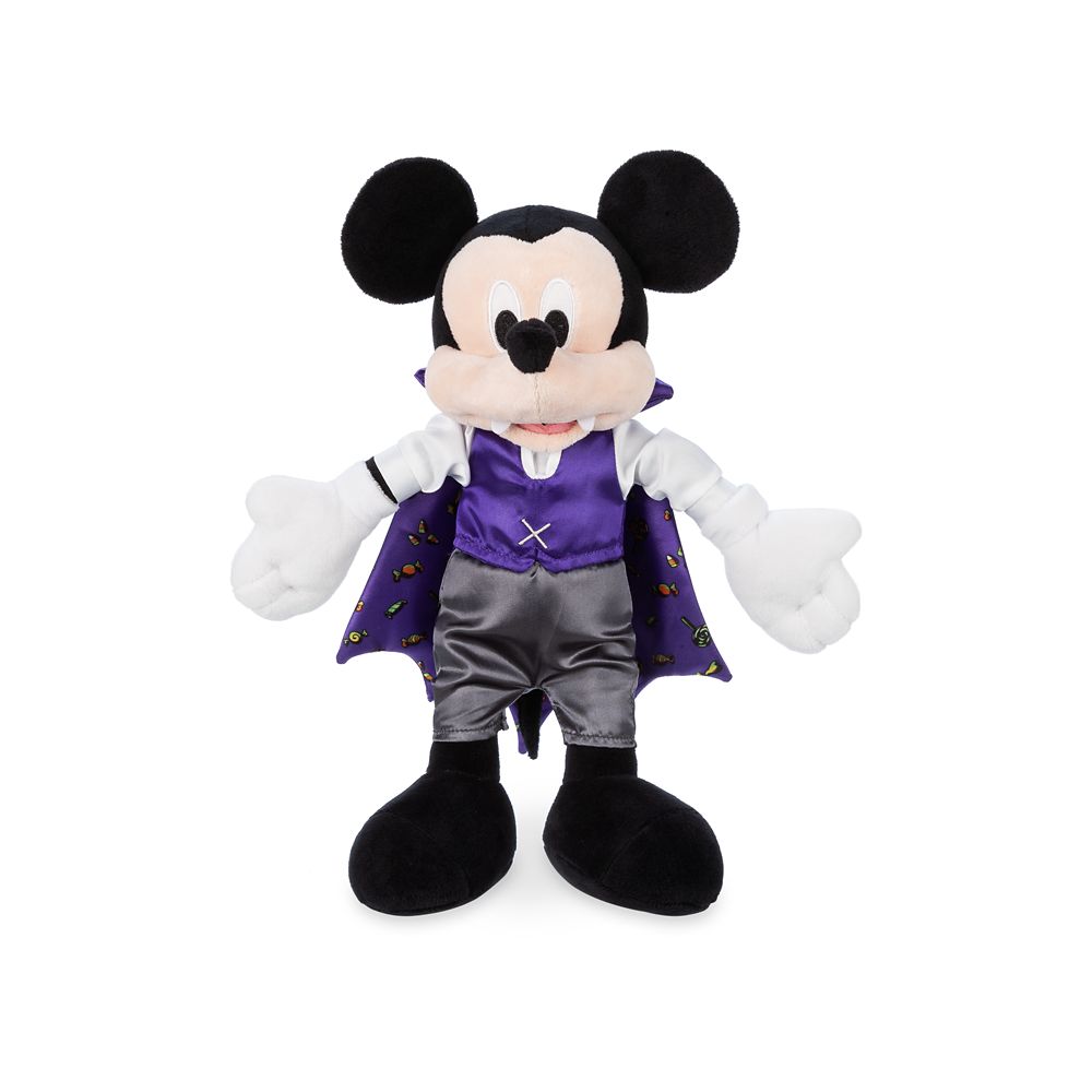 Mickey Mouse Vampire Plush – Halloween – Small – 12''