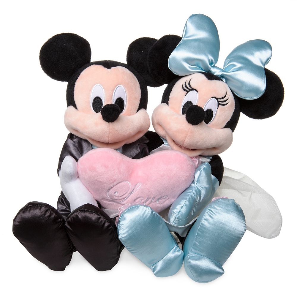 mickey plush set