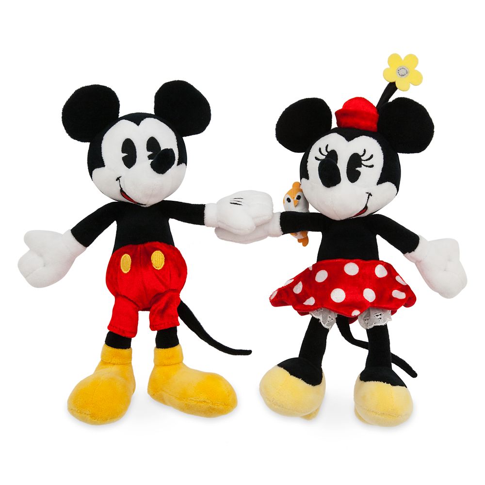 Mickey & Minnie's Runaway Railway Magnetic Plush Set