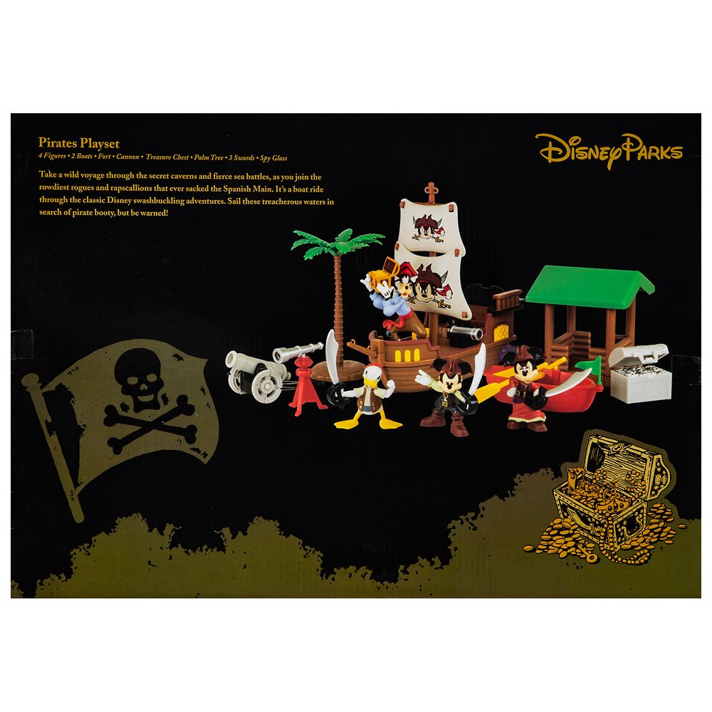 Mickey Mouse and Friends Pirates of the Caribbean Play Set