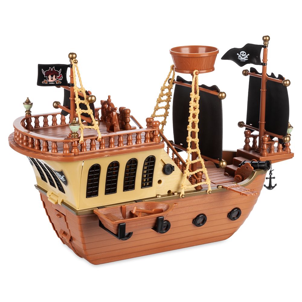 mickey mouse pirates of the caribbean pirate ship playset