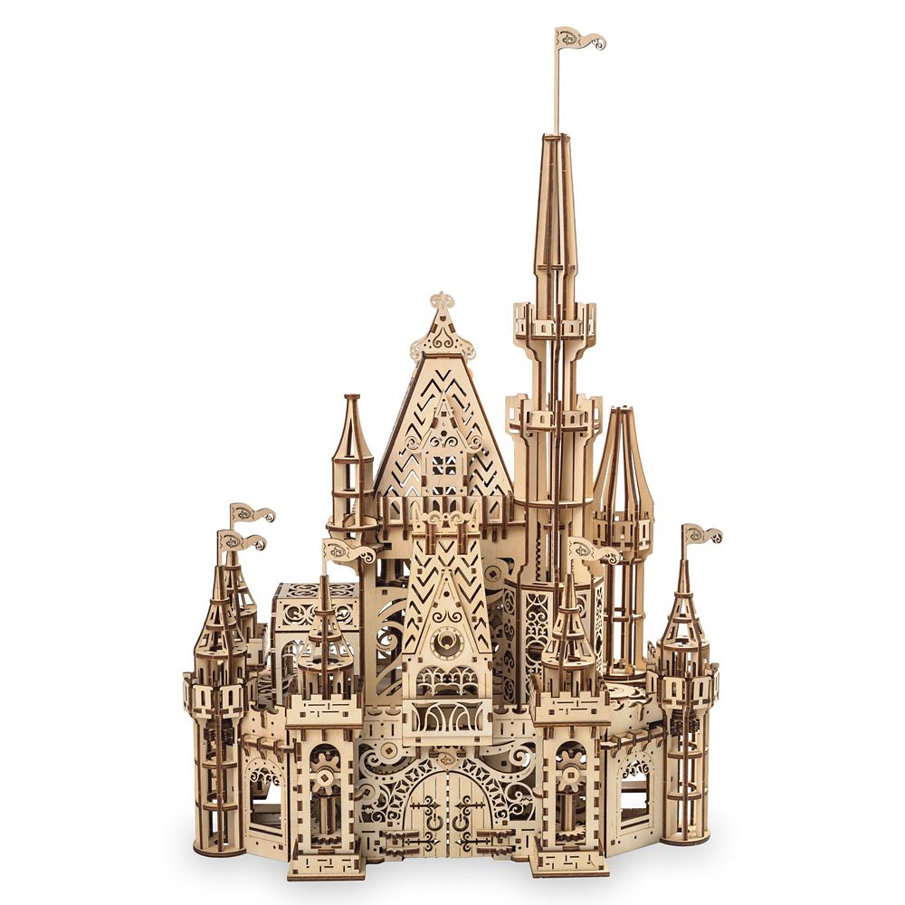 24 Unique Disney Gift Ideas featured by top US Disney blogger, Marcie and the Mouse Disney Parks Castle Wooden Puzzle by UGears