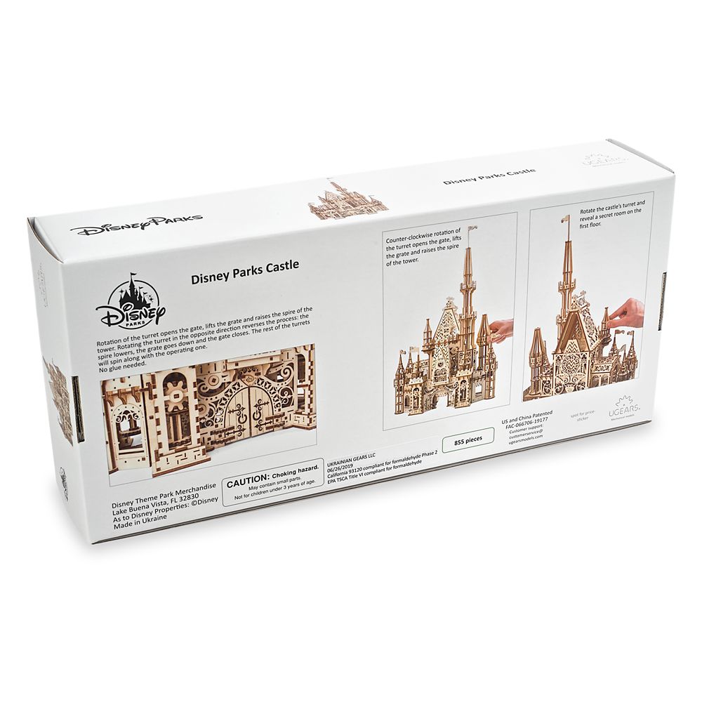 Disney Parks Castle Wooden Puzzle by UGears