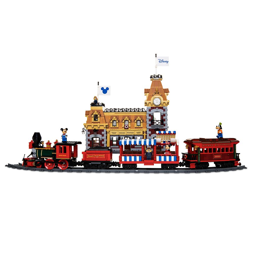 mickey mouse train set disney store