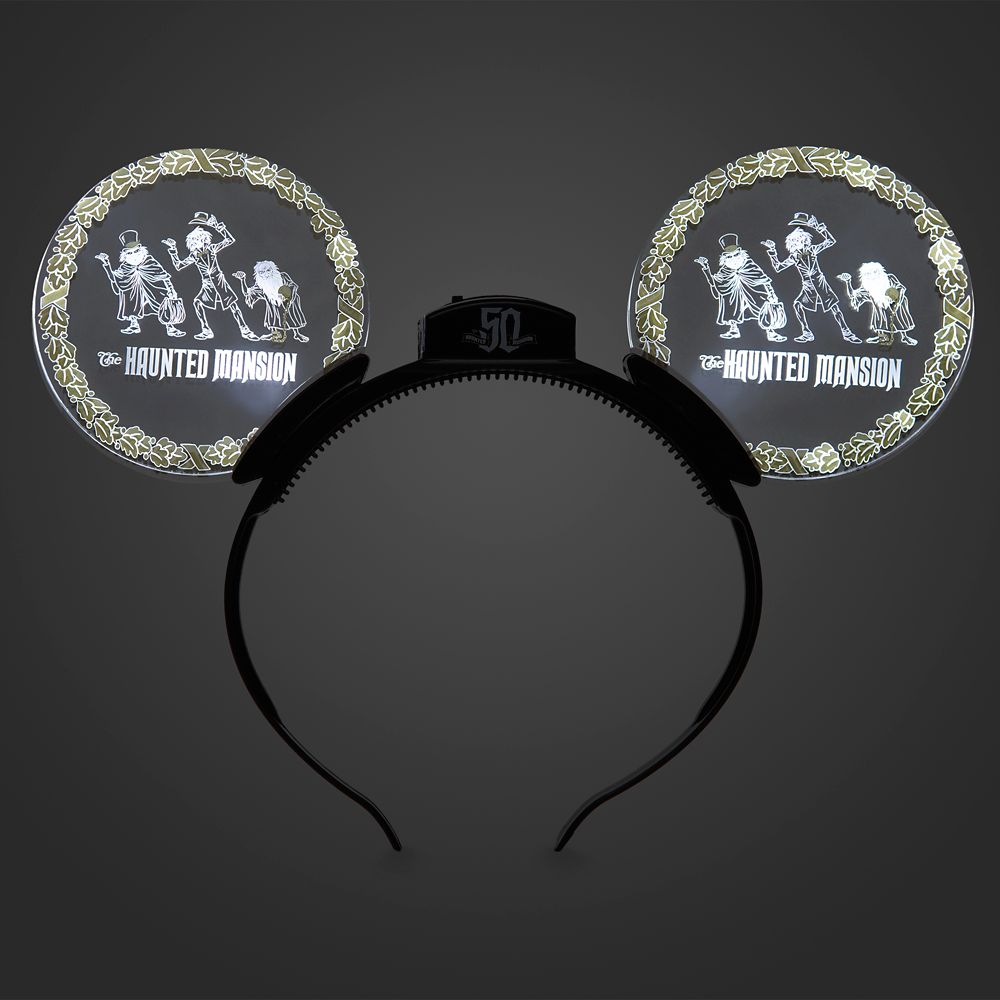 The Haunted Mansion 50th Anniversary Glow Ears Headband