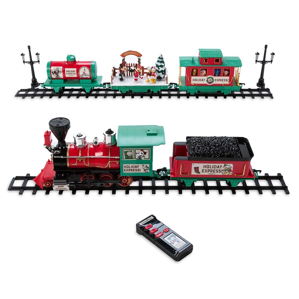 Disney Parks Christmas Train Set