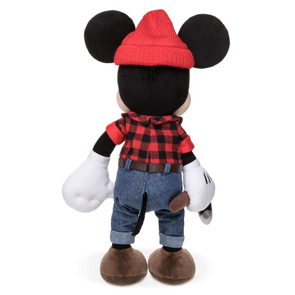 Lumberjack Mickey Mouse Plush – Canada – World Showcase – Small – 13''