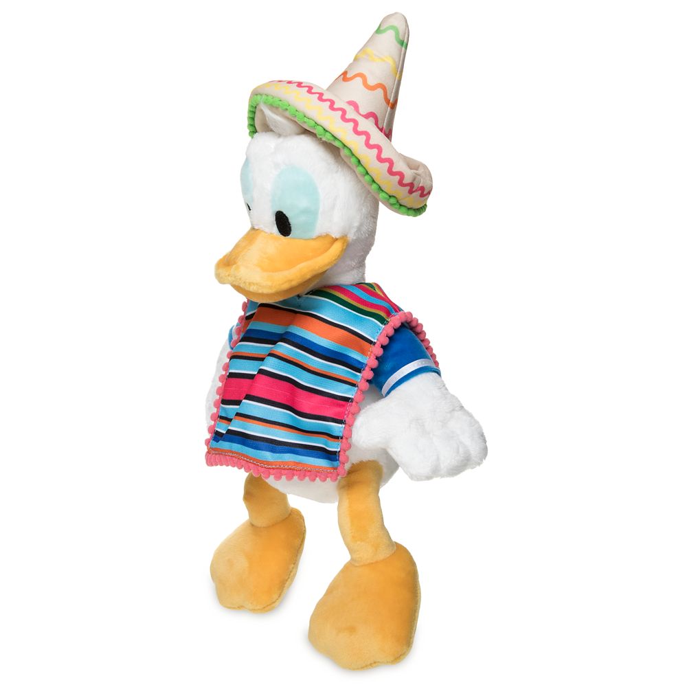 Caballero Donald Duck Plush – Mexico – World Showcase – Small – 13''