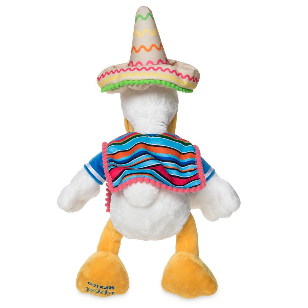 Caballero Donald Duck Plush – Mexico – World Showcase – Small – 13''