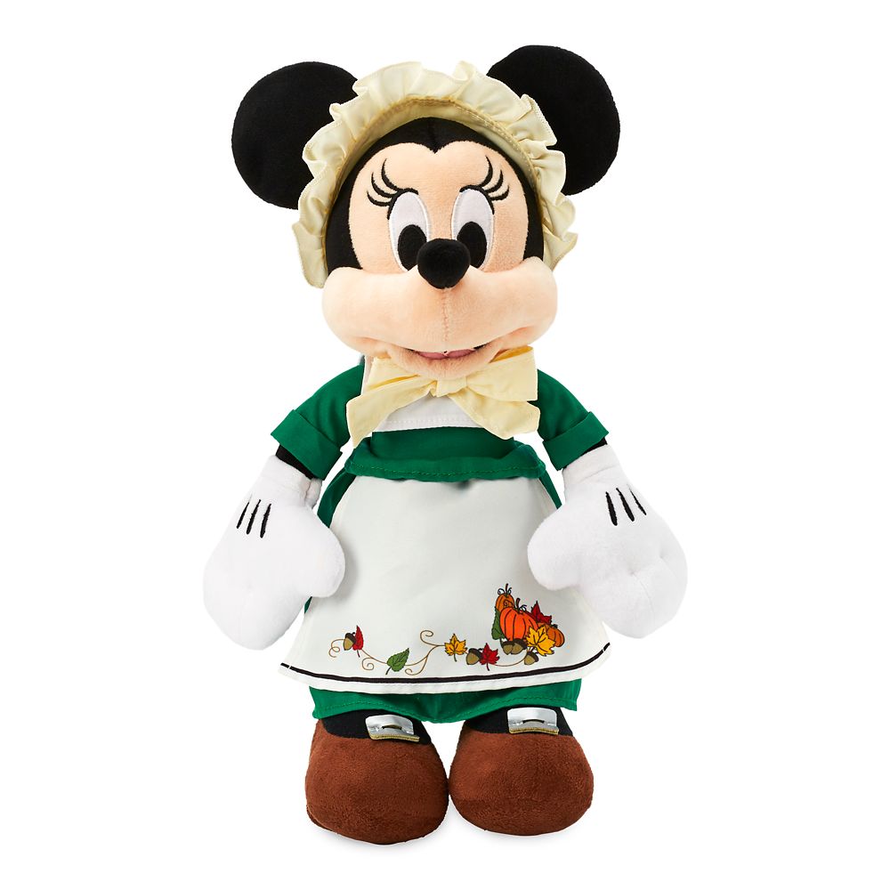 Minnie Mouse Pilgrim Plush – Thanksgiving – Small – 12''