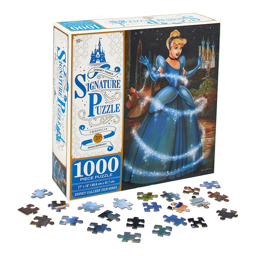 Disney Parks 2020 Cinderella 70th Jubiläum Signatur 1000 PC Puzzle 