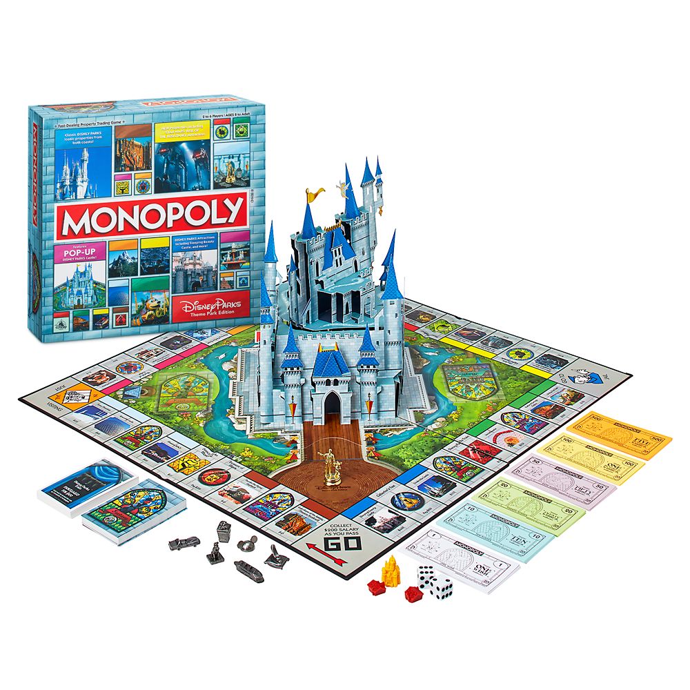 Disney Parks Theme Park Edition Monopoly Game | shopDisney