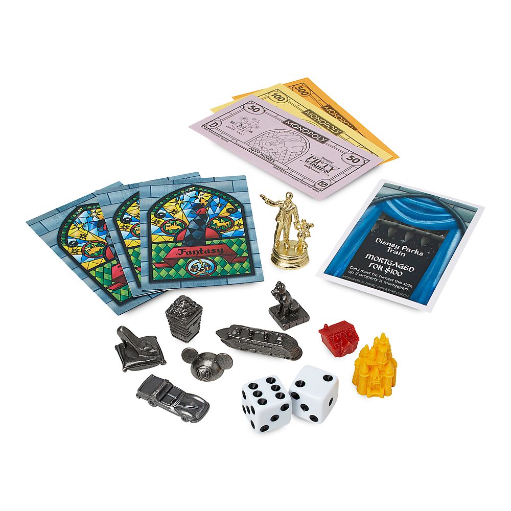 Disney Parks Theme Park Edition Monopoly Game