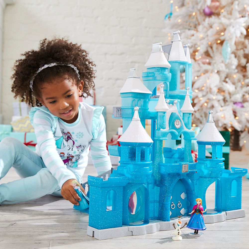 Frozen Holiday Wish Walt Disney World Castle Play Set