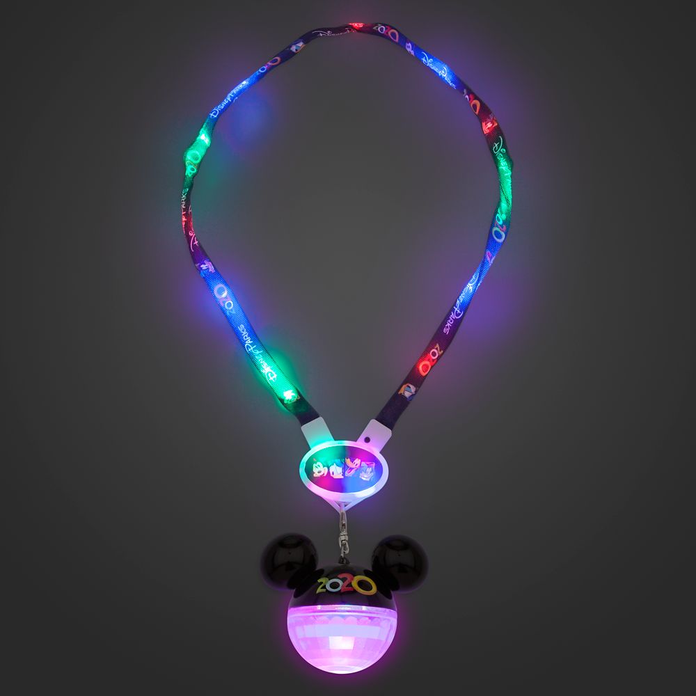 Mickey Mouse and Friends Light-Up Lanyard – Disney Parks 2020