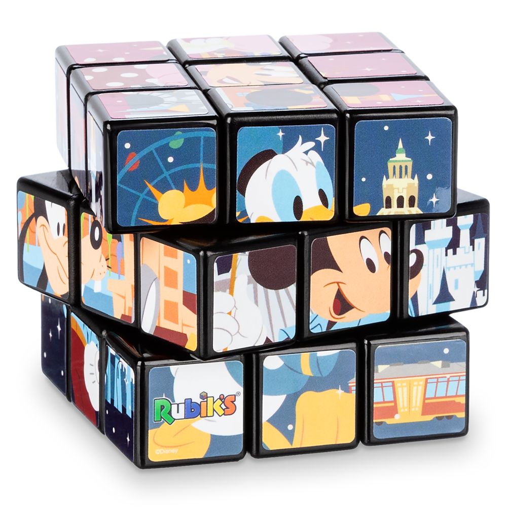 Mickey Mouse and Friends Rubik's Cube Puzzle – Disney Theme Park Edition