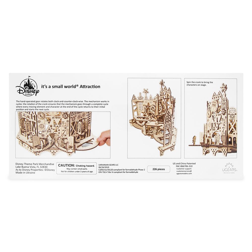 Disney it's a small world Wooden Puzzle by UGears