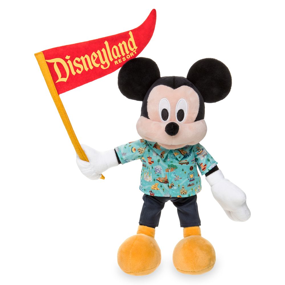 Mickey Mouse Park Life Plush – Disneyland – Small – 12''