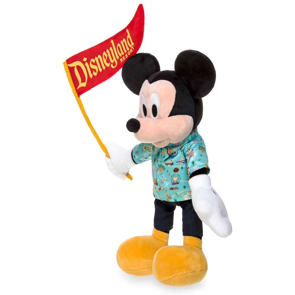 Mickey Mouse Park Life Plush – Disneyland – Small – 12''