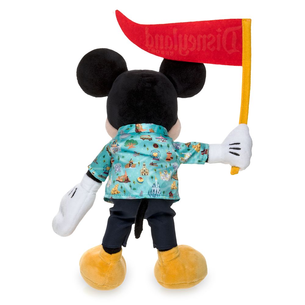 Mickey Mouse Park Life Plush – Disneyland – Small – 12''