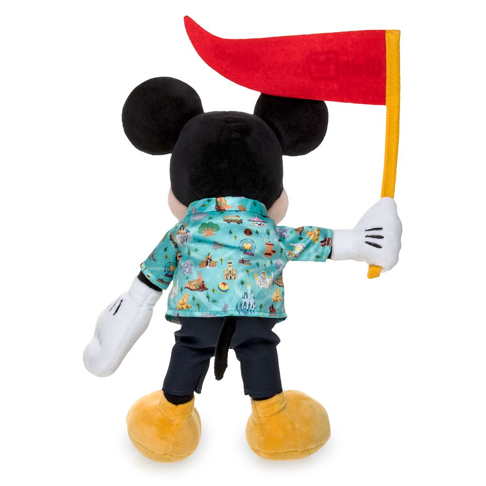Mickey Mouse Park Life Plush – Walt Disney World – Small – 12''