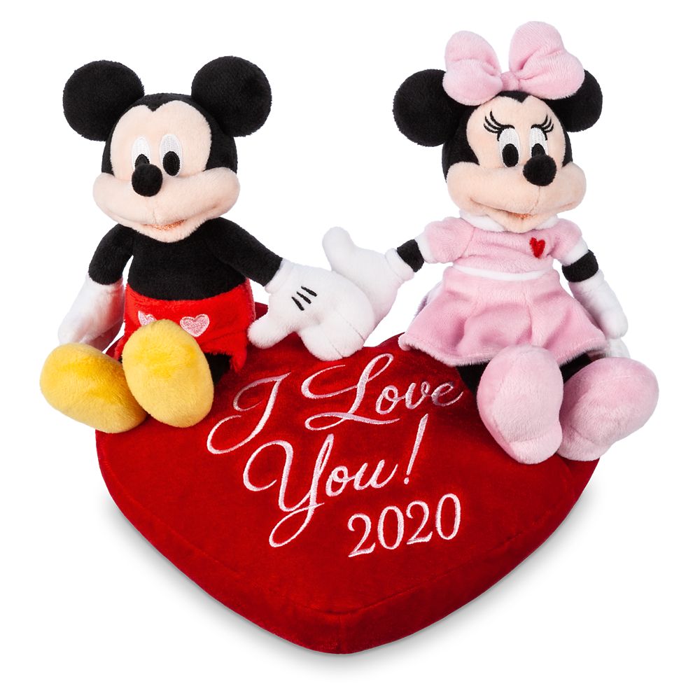 Mickey and Minnie Mouse Plush Duo – Valentine's Day 2020