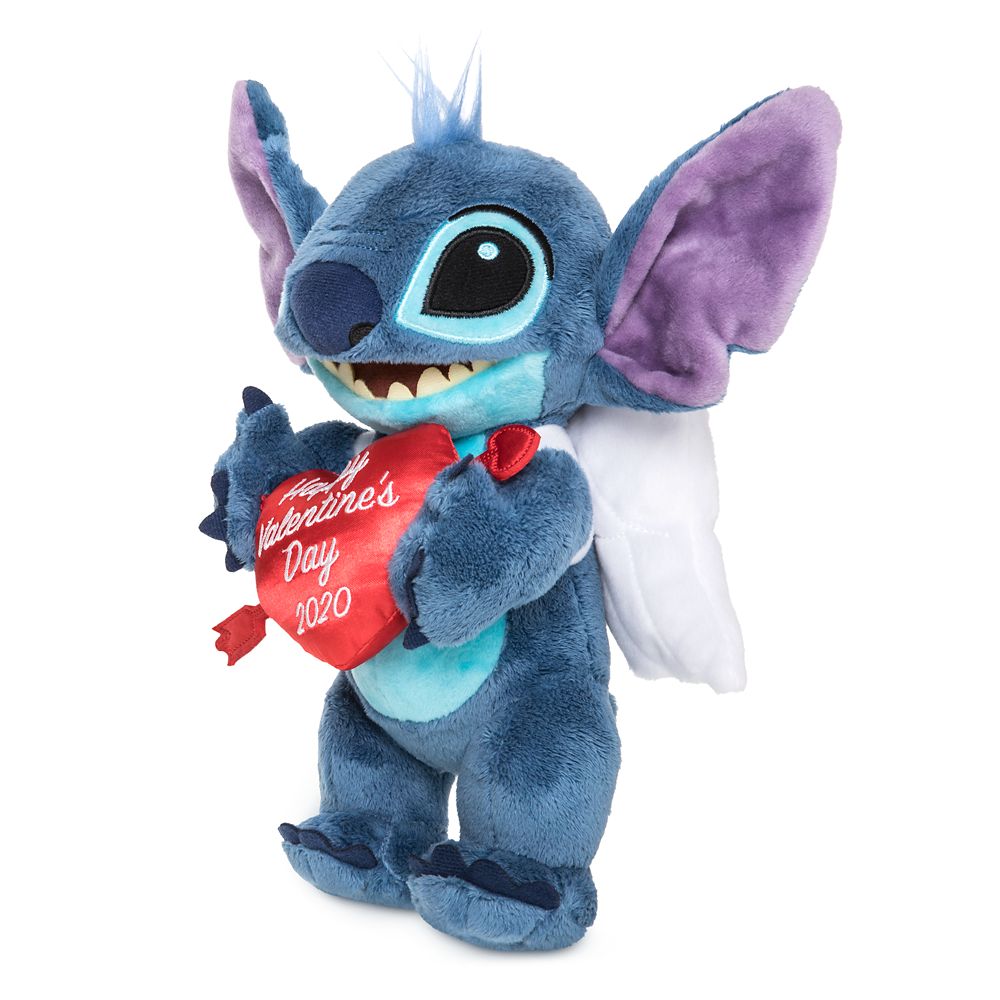 stitch valentines day plush