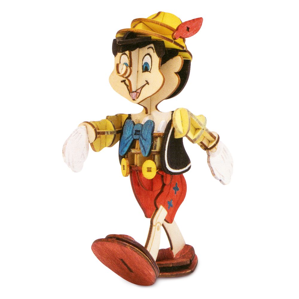 Pinocchio 3D Wood Model and Paint Set – Disney Ink & Paint