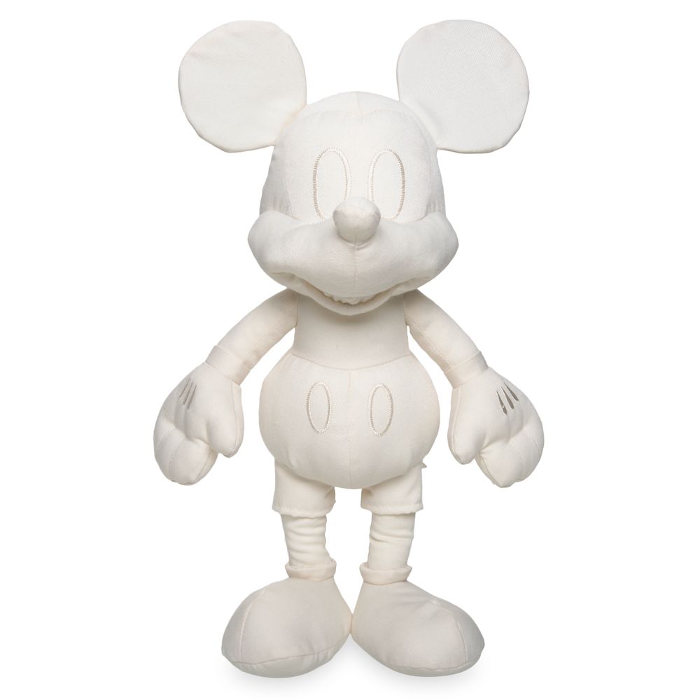 Mickey Mouse Colorable Plush and Tote with Marker Set – Disney Ink & Paint