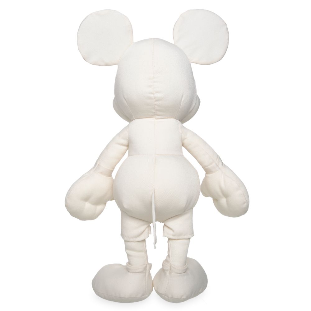 white mickey plush