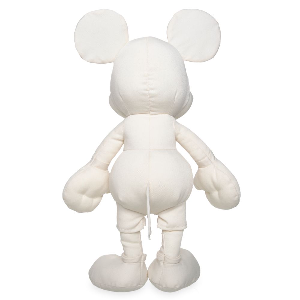 mickey mouse colorable plush