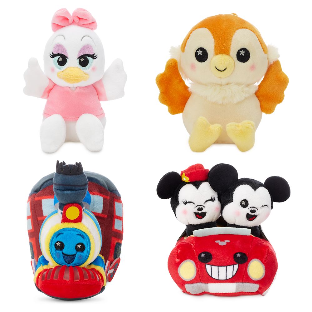 limited release mickey and minnie plush dolls