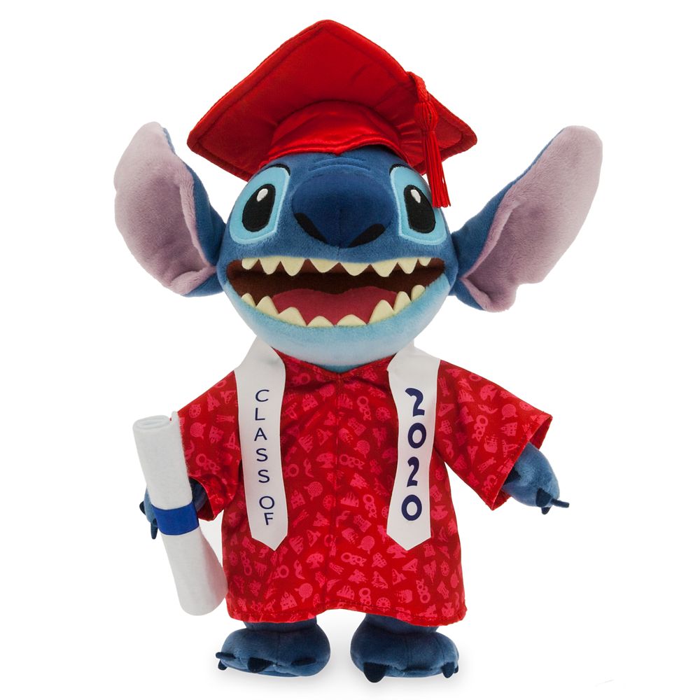 stitch graduation plush