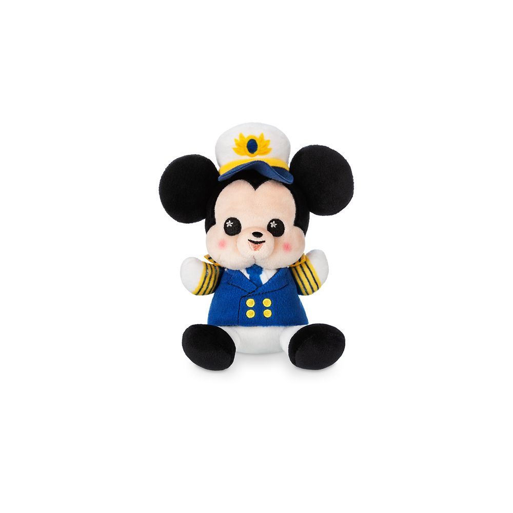 Captain Mickey Mouse Disney Cruise Line Wishables Plush – Micro – Limited Release