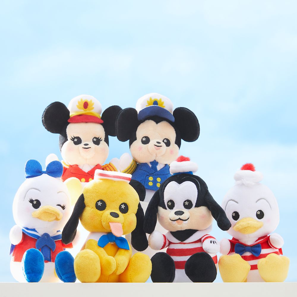 Captain Mickey Mouse Disney Cruise Line Wishables Plush – Micro – Limited Release